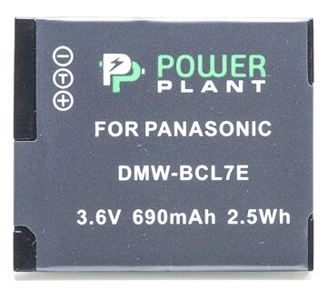 Акумулятор PowerPlant Panasonic DMW-BCL7E 690mAh від компанії Shock km ua - фото 1