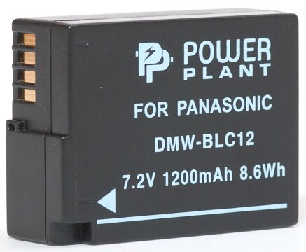Акумулятор PowerPlant Panasonic DMW-BLC12, DMW-GH2 1200mAh від компанії Shock km ua - фото 1