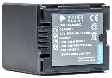 Акумулятор PowerPlant Panasonic VBD210, CGA-DU21 2600mAh від компанії Shock km ua - фото 1
