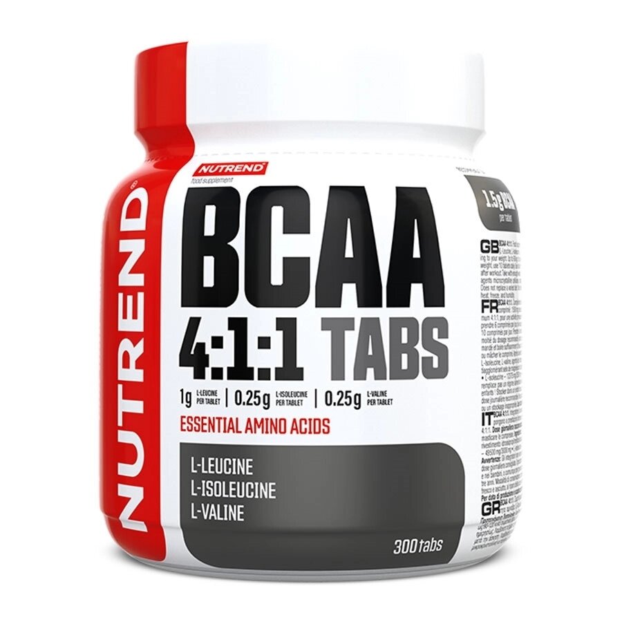 Амінокислота BCAA Nutrend BCAA 4:1:1, 300 таблеток від компанії Shock km ua - фото 1