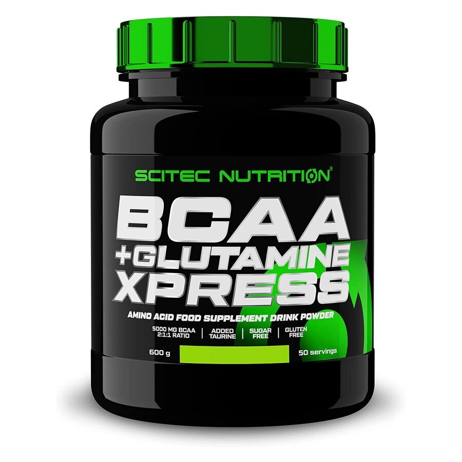 Амінокислота BCAA Scitec BCAA+Glutamine Xpress, 600 грам Кавун від компанії Shock km ua - фото 1