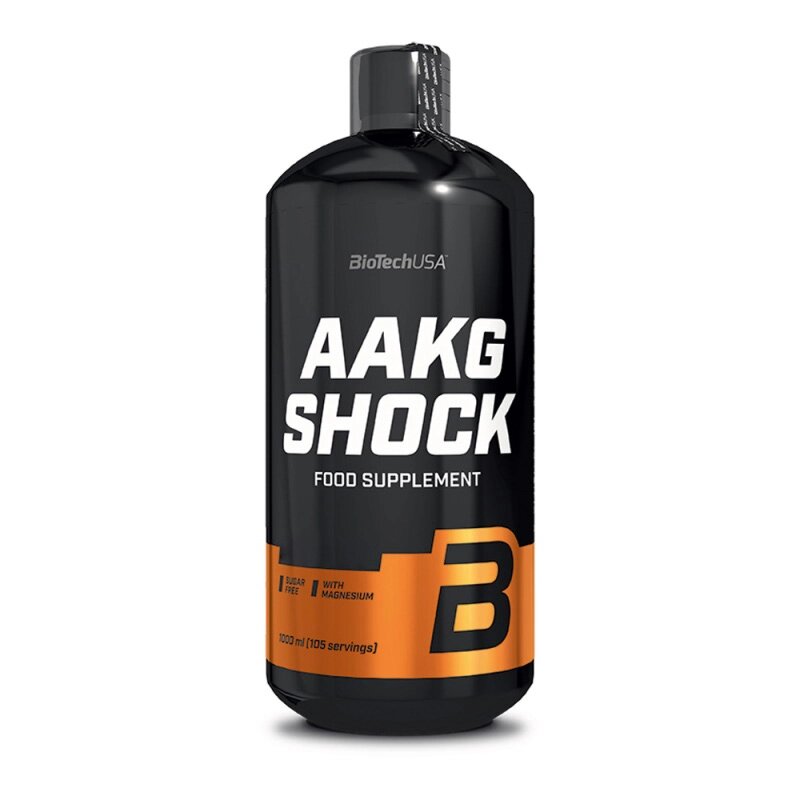 Амінокислота BioTech AAKG Shock 1 літр Вишня від компанії Shock km ua - фото 1