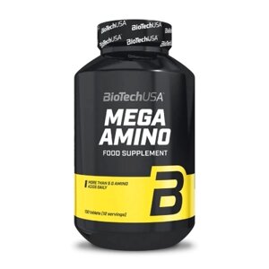 Амінокислота BioTech Mega Amino, 100 таблеток