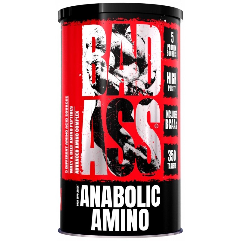 Амінокислота Fitness Authority BAD ASS Anabolic Amino, 350 таблеток від компанії Shock km ua - фото 1