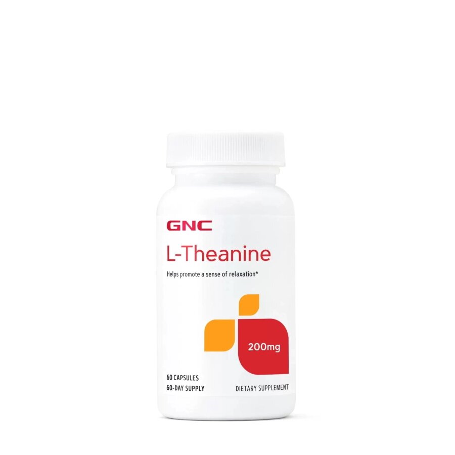 Амінокислота GNC L-Theanine 200 mg, 60 капсул від компанії Shock km ua - фото 1