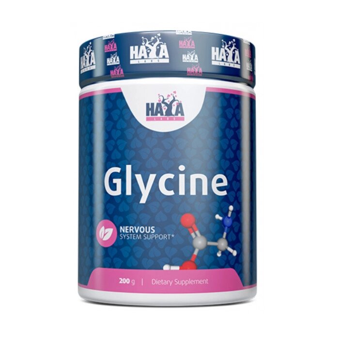 Амінокислота Haya Labs Glycine, 200 грамм від компанії Shock km ua - фото 1