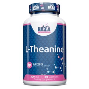 Амінокислота Haya Labs L-Theanine 200 mg, 60 капсул