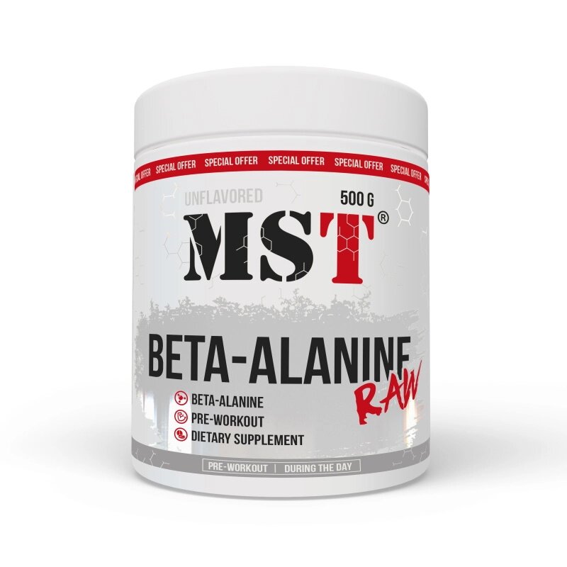 Амінокислота MST Beta-Alanine, 500 грам від компанії Shock km ua - фото 1