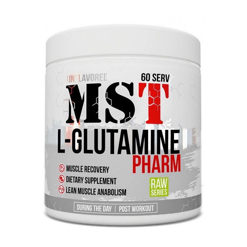 Амінокислота MST Glutamine Pharm, 300 грам від компанії Shock km ua - фото 1