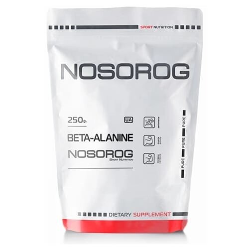Амінокислота Nosorog Beta-Alanine, 250 грам від компанії Shock km ua - фото 1