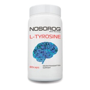 Амінокислота Nosorog L-Tyrosine, 80 капсул