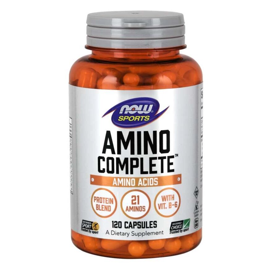 Амінокислота NOW Amino Complete, 120 капсул від компанії Shock km ua - фото 1