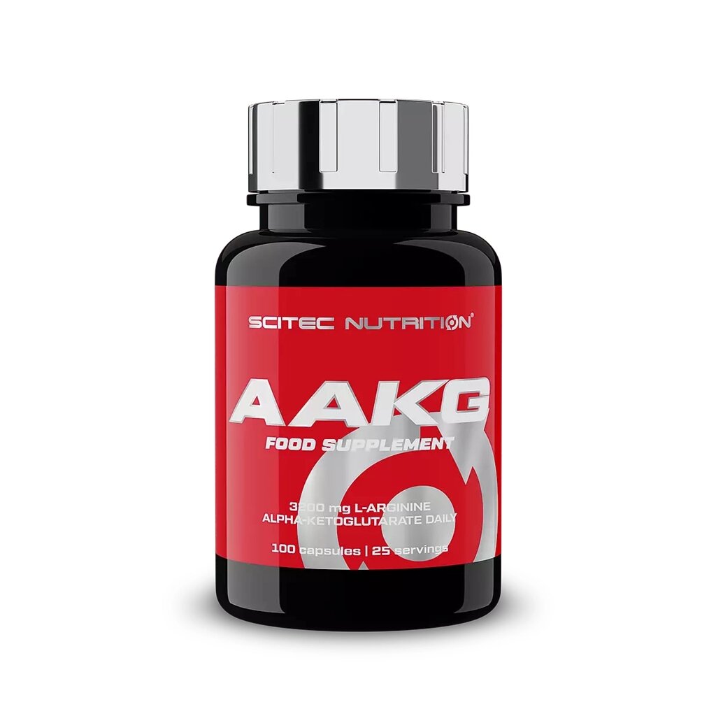 Амінокислота Scitec AAKG, 100 капсул від компанії Shock km ua - фото 1