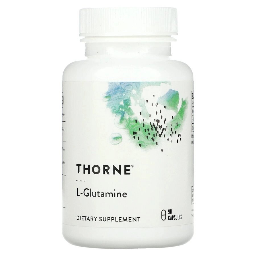 Амінокислота Thorne L-Glutamine, 90 капсул від компанії Shock km ua - фото 1