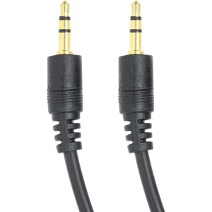 Аудіо кабель PowerPlant 3.5 mm M-M 1m