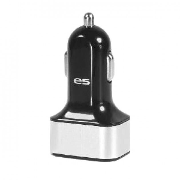 Автомобільний зарядний пристрій Е5 USB 143506 від компанії Shock km ua - фото 1