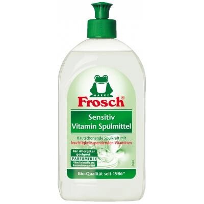 Бальзам для посуду 500 мл Sensitiv Vitamin Frosch 9001531181597 від компанії Shock km ua - фото 1