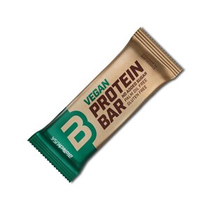 Батончик BioTech Vegan Protein Bar, 50 грам Арахісове масло