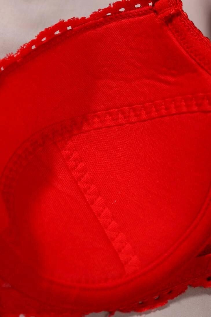 Бюстгальтер жіночий червоний код П521 80С від компанії Shock km ua - фото 1