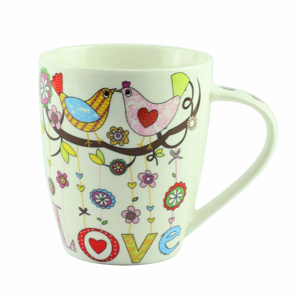 Чашка "Mug bird love Porcelain Love", 10 см від компанії Shock km ua - фото 1