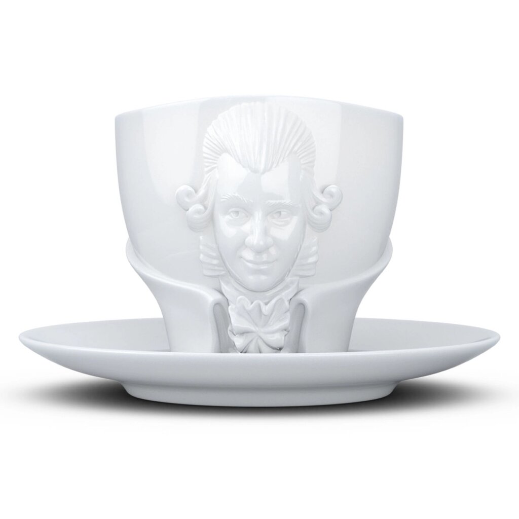 Чашка с блюдцем Tassen Моцарт (260 мл), фарфор від компанії Shock km ua - фото 1