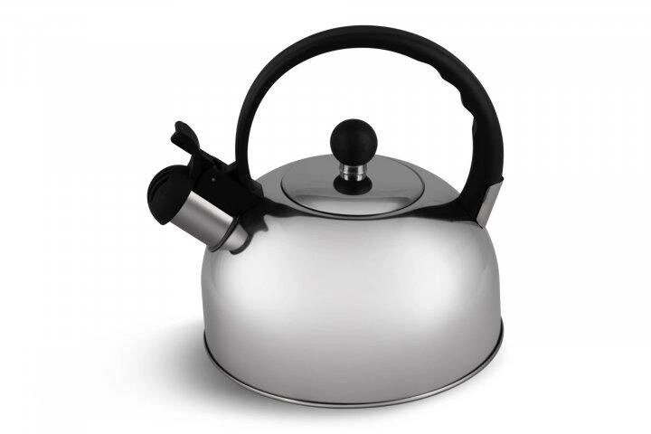 Чайник із свистком Edenberg EB-1345 2 л сріблястий від компанії Shock km ua - фото 1