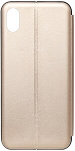 Чехол-книжка TOTO Book Rounded Leather Case Apple iPhone XR Gold