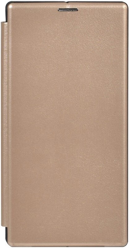 Чехол-книжка TOTO Book Rounded Leather Case Samsung Galaxy Note 10+ Gold від компанії Shock km ua - фото 1