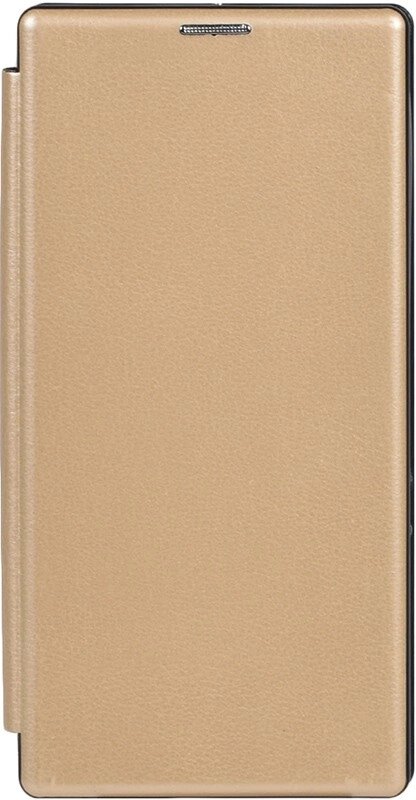 Чехол-книжка TOTO Book Rounded Leather Case Samsung Galaxy Note 10 Gold від компанії Shock km ua - фото 1