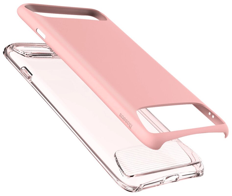 Чехол-накладка Baseus Angel Case iPhone 7 Pink від компанії Shock km ua - фото 1