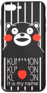 Чехол-накладка TOTO Cartoon Print Glass Case Apple iPhone 7 Plus/8 Plus Kumamon