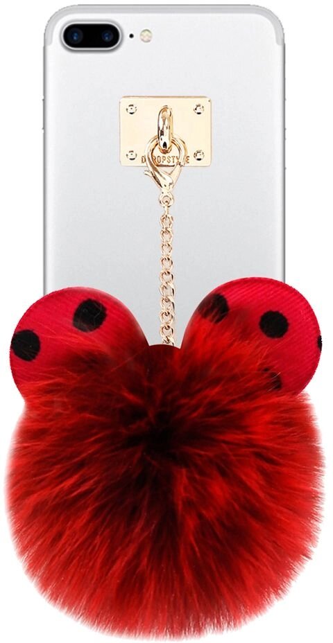 Чехол-накладка DDPOP Real Mouse Polka Dot case iPhone 7 Wine від компанії Shock km ua - фото 1