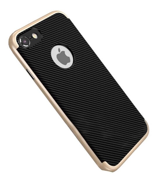 Чехол-накладка DUZHI 2 in1 Hybrid Combo Mobile Phone Case iPhone 7 Gold від компанії Shock km ua - фото 1