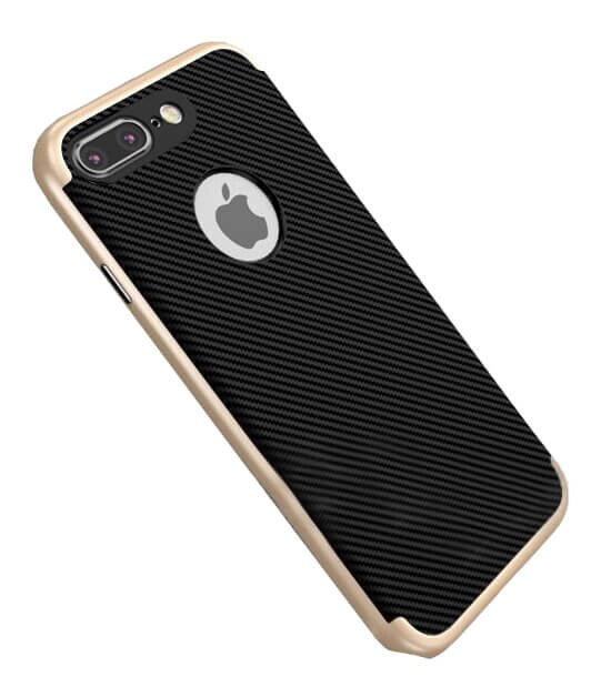 Чехол-накладка DUZHI 2 in1 Hybrid Combo Mobile Phone Case iPhone 7 Plus Gold від компанії Shock km ua - фото 1