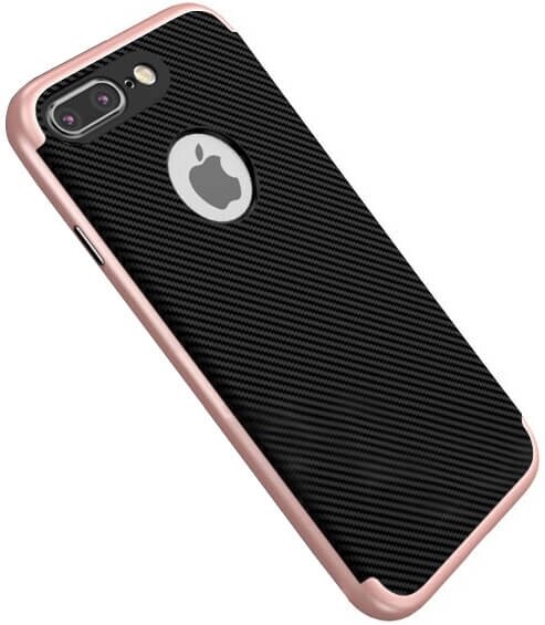 Чехол-накладка DUZHI 2 in1 Hybrid Combo Mobile Phone Case iPhone 7 Plus Rose Gold від компанії Shock km ua - фото 1