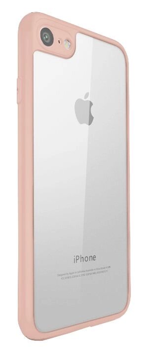 Чехол-накладка DUZHI Super slim Mobile Phone Case iPhone 7 Clear/Pink від компанії Shock km ua - фото 1