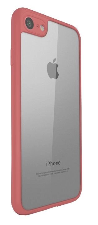 Чехол-накладка DUZHI Super slim Mobile Phone Case iPhone 7 Clear/Red від компанії Shock km ua - фото 1