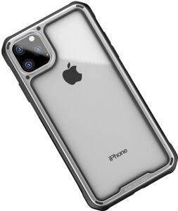Чехол-накладка Ipaky Mufull Series TPU+PC Case Apple iPhone 11 Pro Max Silver