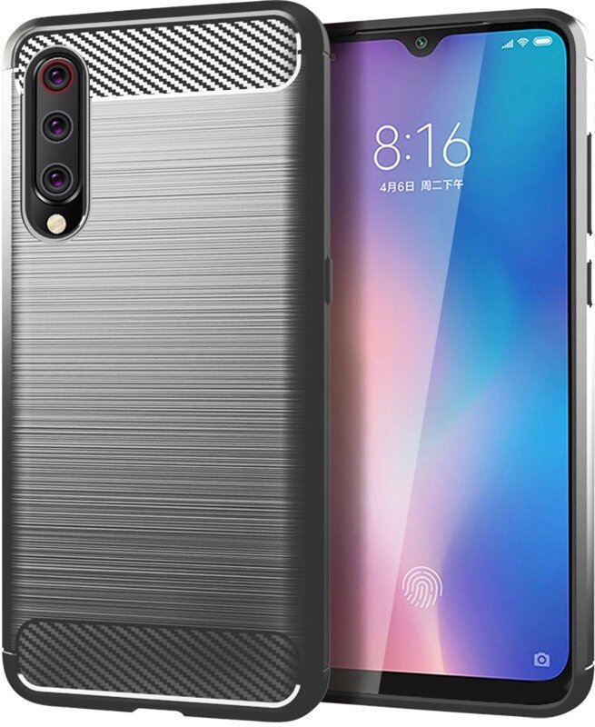 Чехол-накладка Ipaky Slim Anti-Fingerprint TPU Case Xiaomi Mi 9 Gray від компанії Shock km ua - фото 1