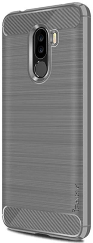 Чехол-накладка Ipaky Slim Anti-fingerprint TPU Case Xiaomi Pocophone F1 Gray від компанії Shock km ua - фото 1