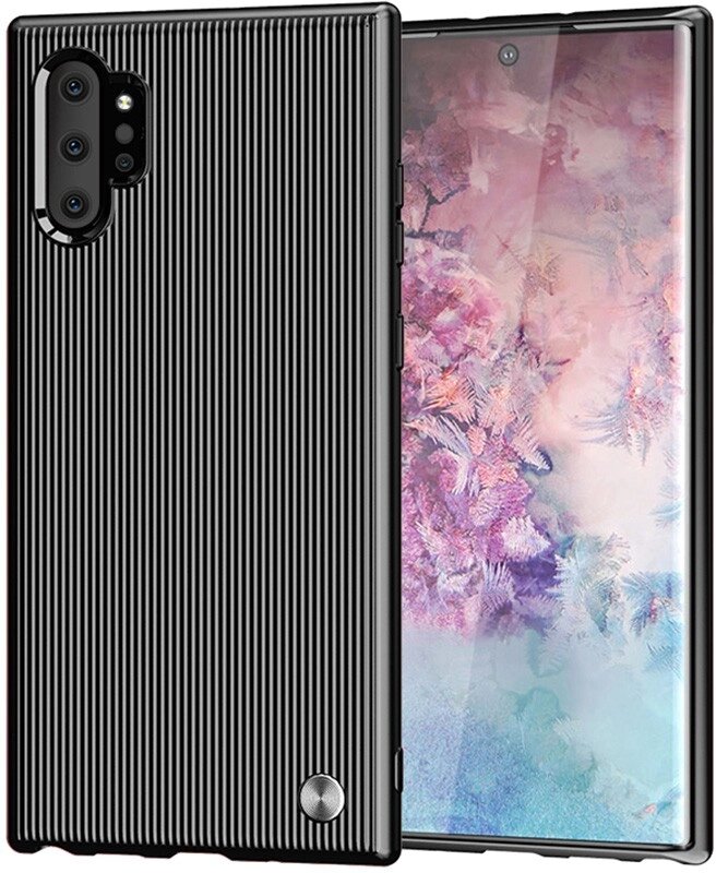 Чехол-накладка Ipaky Travel Series/Soft TPU Case Samsung Galaxy Note 10+ Black від компанії Shock km ua - фото 1
