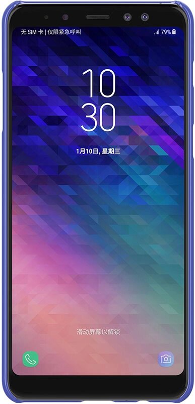 Чехол-накладка Nillkin Air Case Samsung Galaxy A8 (SM-A530) Blue від компанії Shock km ua - фото 1