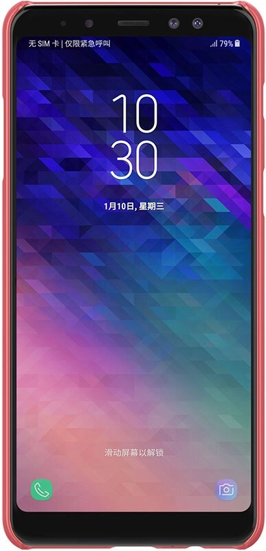 Чехол-накладка Nillkin Air Case Samsung Galaxy A8 (SM-A530) Red від компанії Shock km ua - фото 1