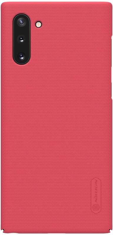Чехол-накладка Nillkin Super Frosted Shield Case Samsung Galaxy Note 10 SM-N970 Red від компанії Shock km ua - фото 1