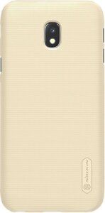 Чехол-накладка Nillkin Super Frosted Shield Samsung Galaxy J3 2017 (J330) Gold