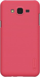 Чехол-накладка Nillkin Super Frosted Shield Samsung Galaxy J7 Neo (J701F) Red
