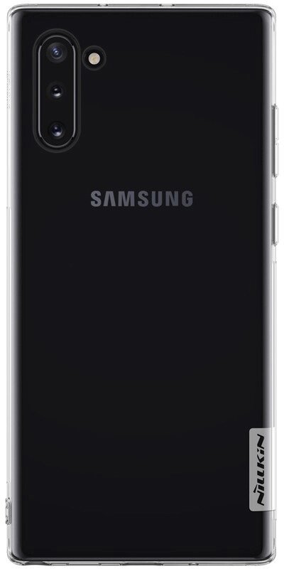 Чехол-накладка Nillkin TPU Nature Case Samsung Galaxy Note 10 N970F White від компанії Shock km ua - фото 1