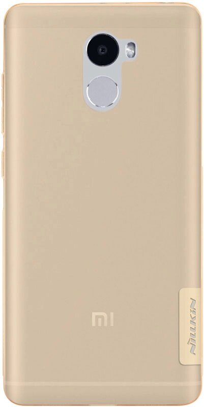 Чехол-накладка Nillkin TPU Nature Xiaomi Redmi 4 Brown від компанії Shock km ua - фото 1