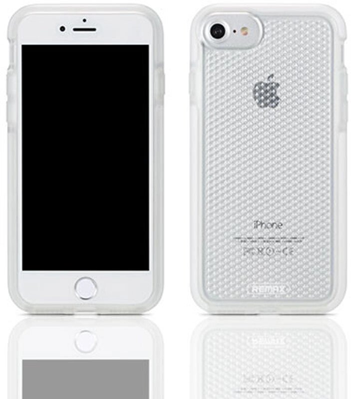 Чехол-накладка Remax Chenim Series for iPhone 7 White від компанії Shock km ua - фото 1