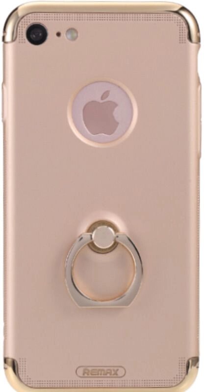 Чехол-накладка Remax Lock Seies Case Apple iPhone 7 Gold від компанії Shock km ua - фото 1